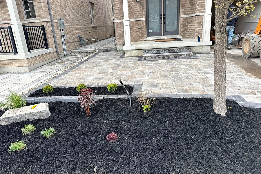 Front entrance by Bobby Paving in the GTA