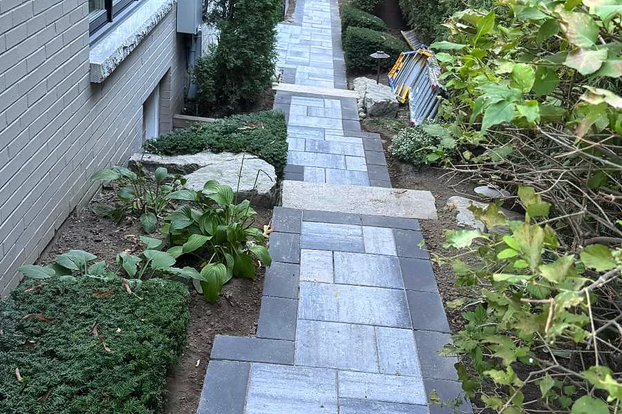 Side walkway by Bobby Paving in the GTA
